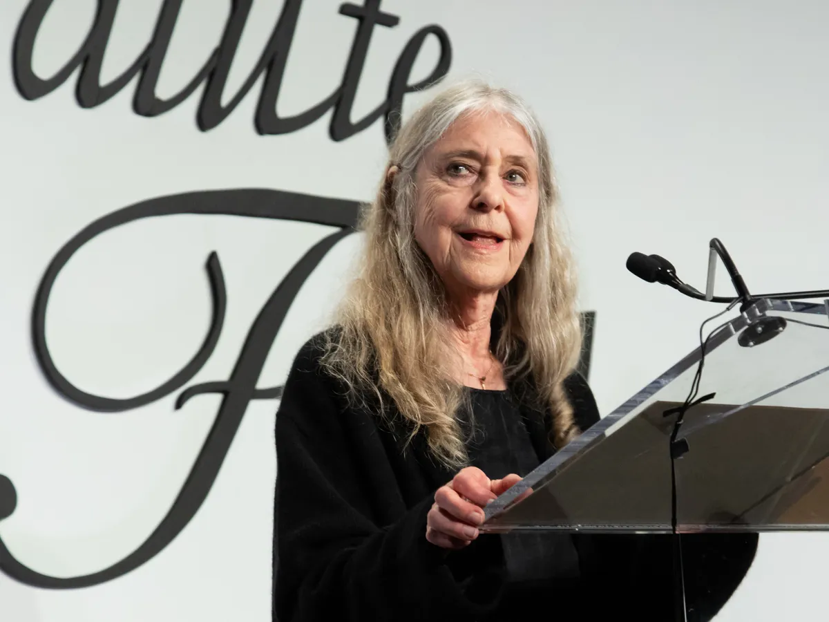 Margaret Hamilton at the Intrepid Museum, 2019